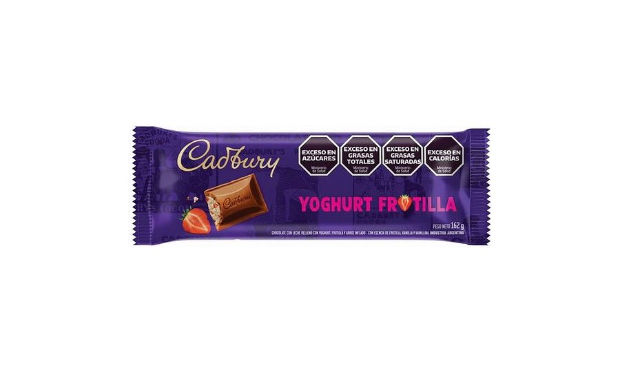 Chocolate Cadbury Yoghurt Frutilla 162g
