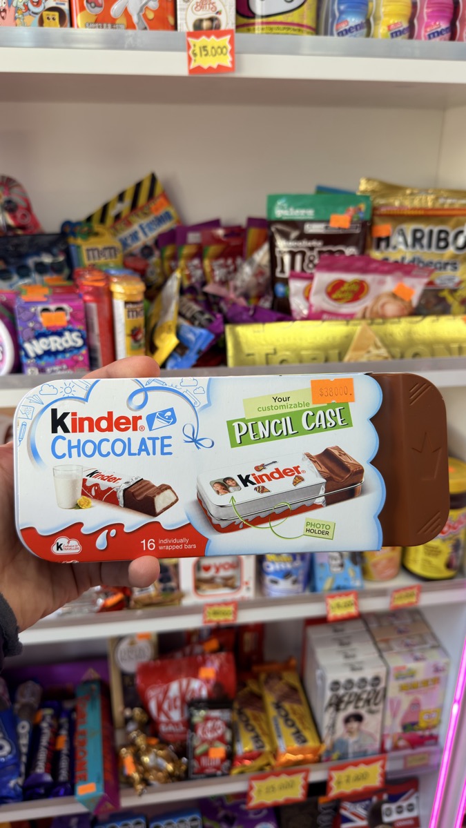 Cartuchera Kinder