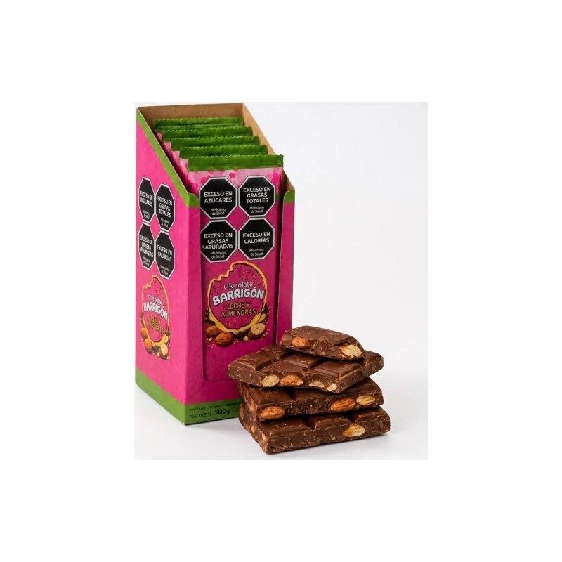 Chocolate Barrigón Leche y Almendras