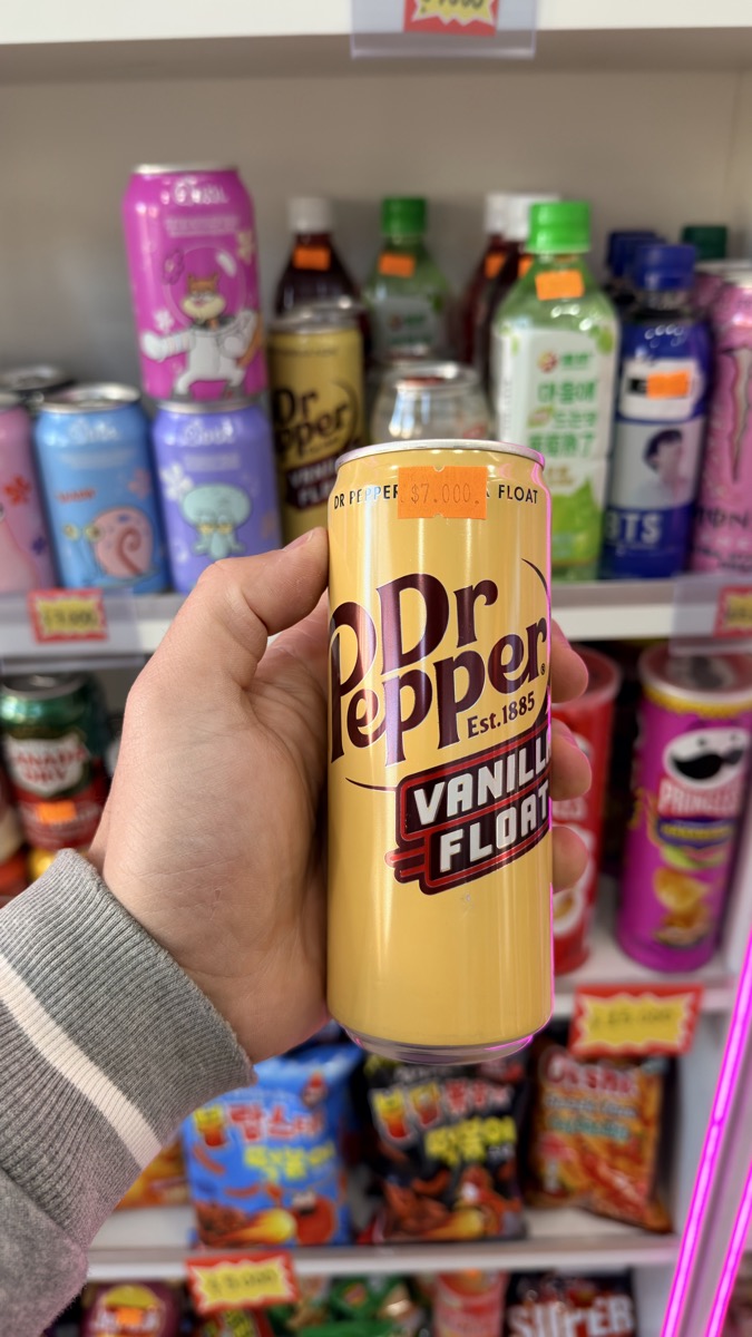 Dr Pepper Vanilla Float