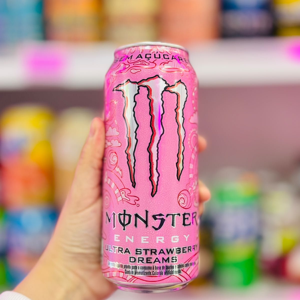 Monster Brasil Ultra Strawberry Dreams