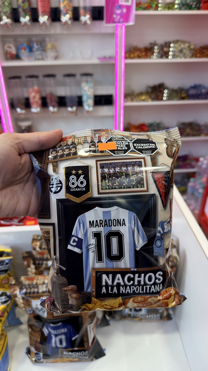 Nachos Maradona A la Napolitana