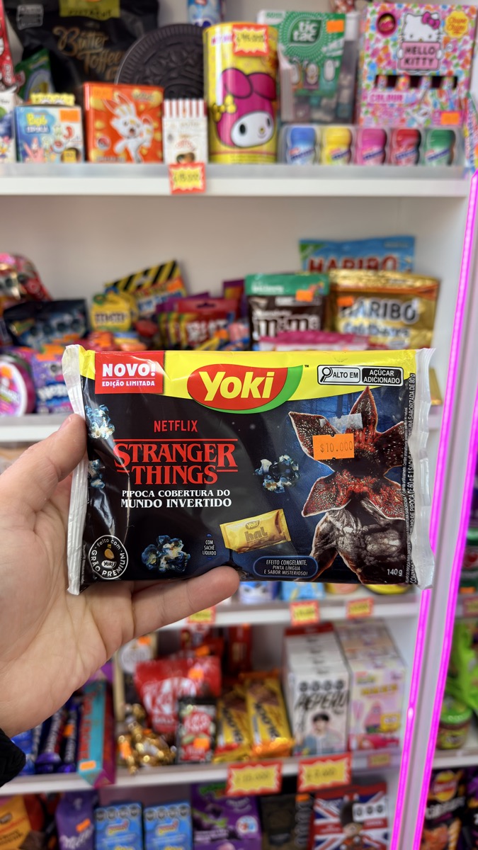 Pochoclos Stranger Things