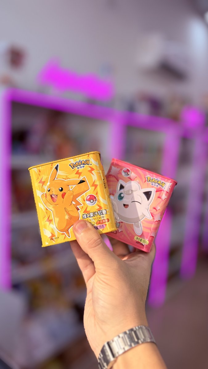 Gomitas Pokémon en Lata