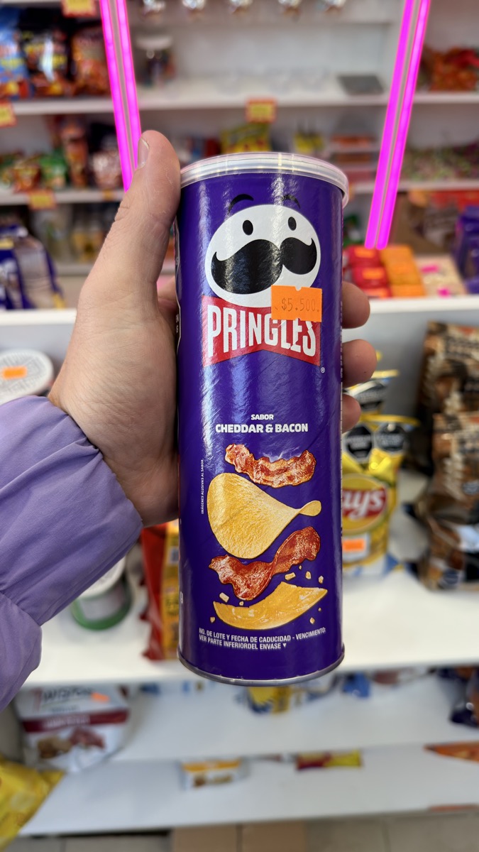 Pringles Cheddar & Bacon