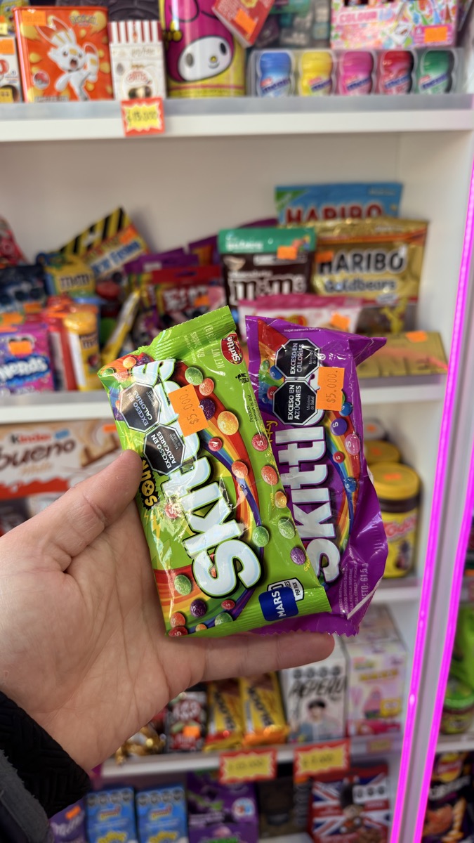 Skittles Confites