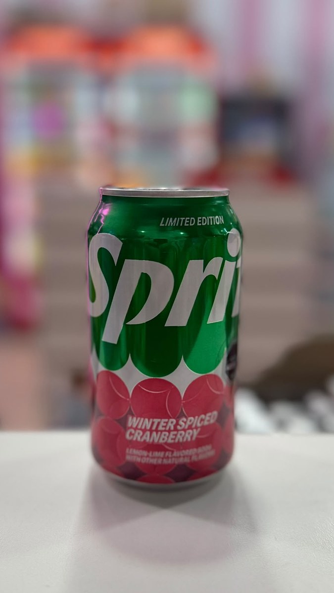 Sprite Winter Spiced Cranberry