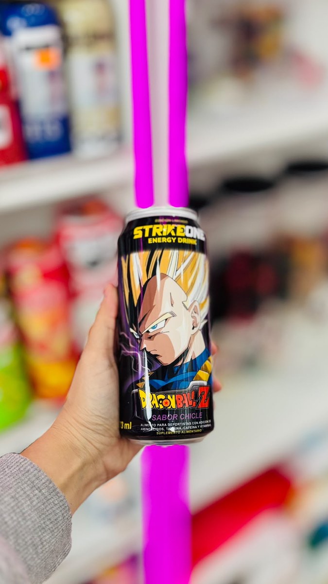 Strike One Energy Drink Dragon Ball Z Sabor Chicle