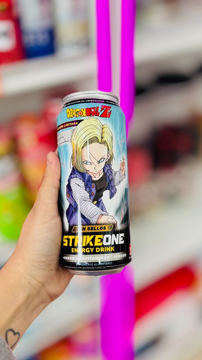 Strike One Energy Drink Dragon Ball Z Sabor Guaraná
