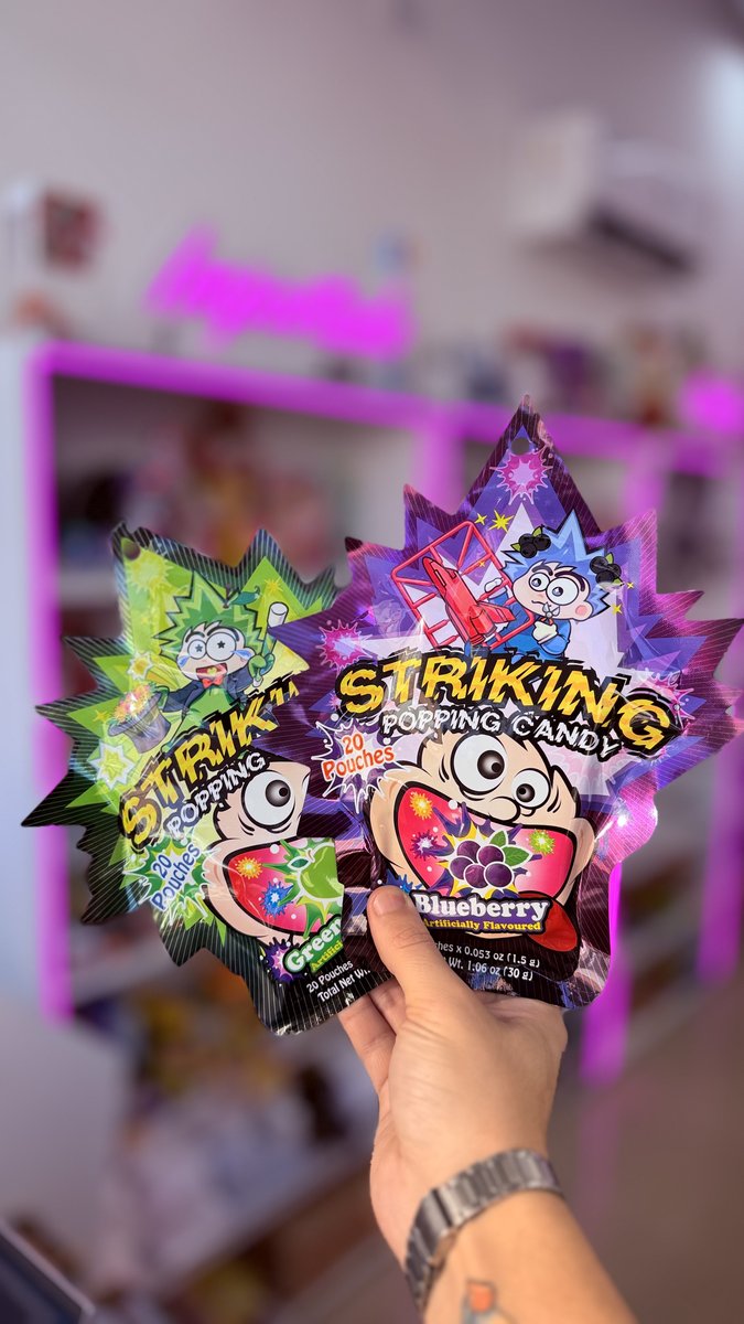 Striking Popping Candy