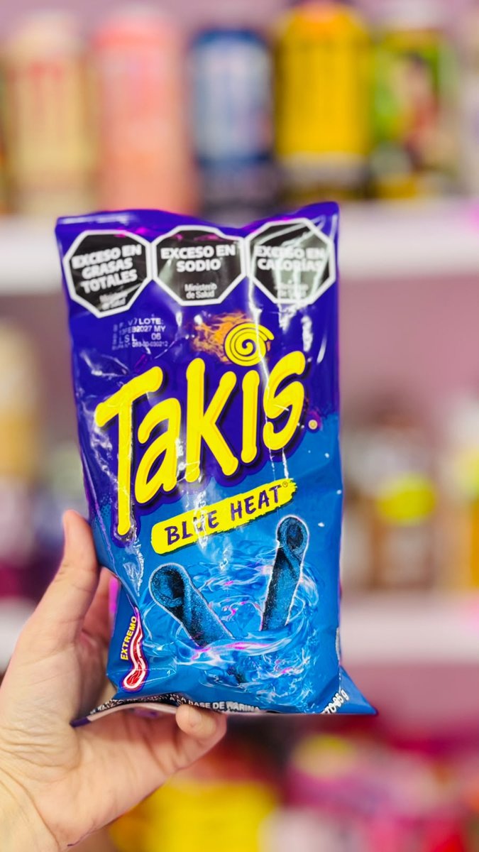 Takis Blue Heat